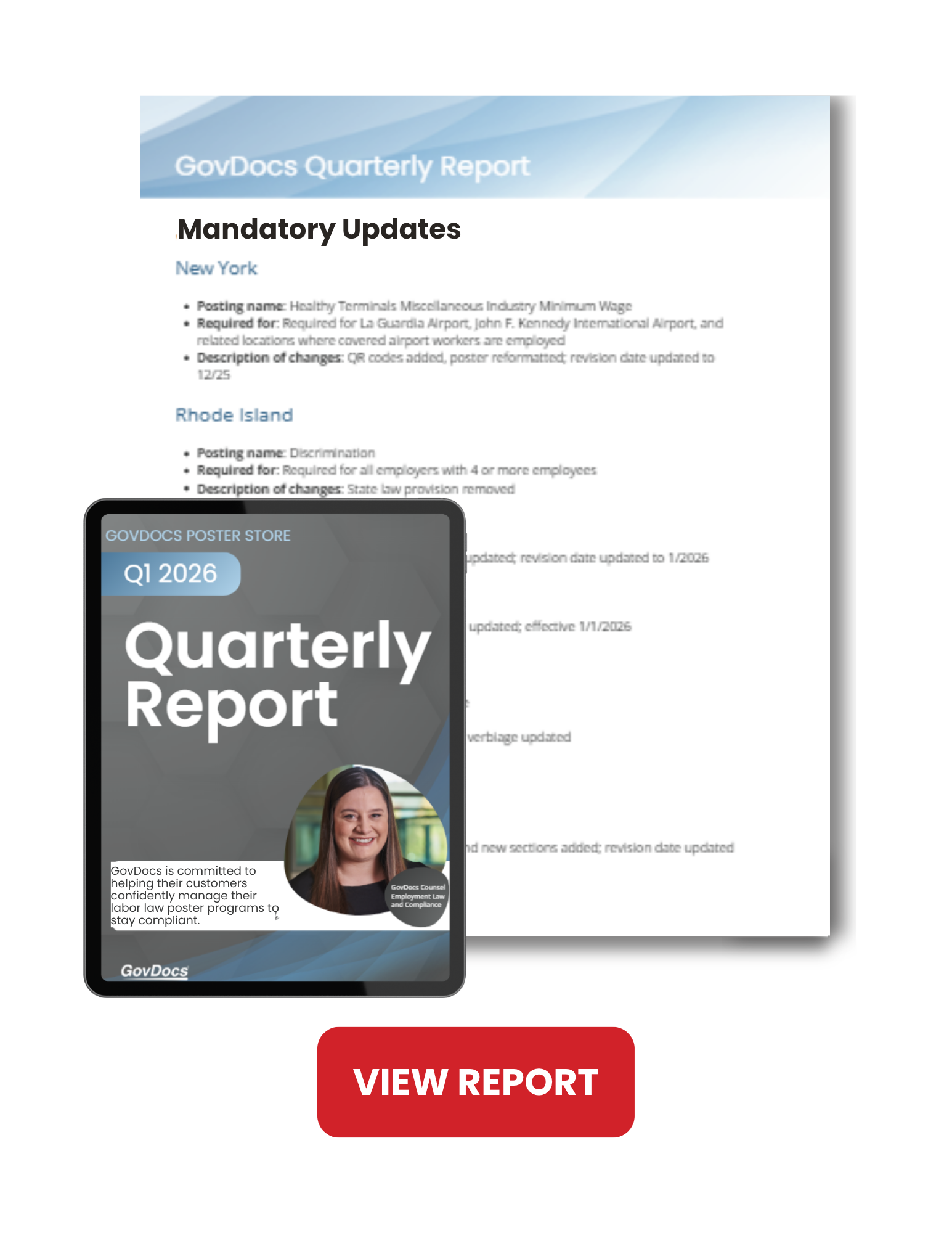 GovDocs Quarterly Report