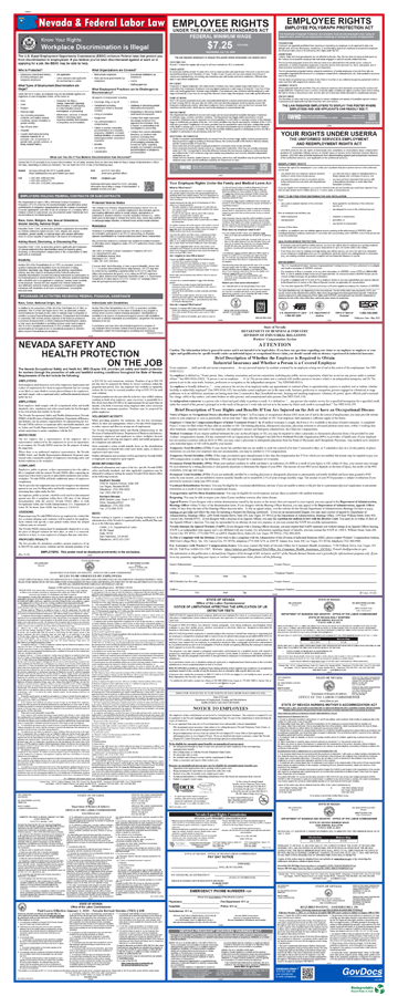 Product: Nevada and Federal Combined Poster Kit